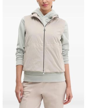 Sportalm Veste Zippée À Logo Imprimé - Natural