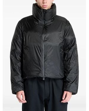 Rains High-Neck Puffer Jacket - Black