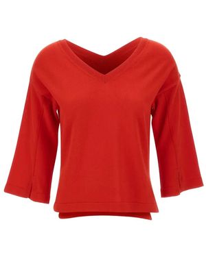 Kangra Pull À Col V - Red