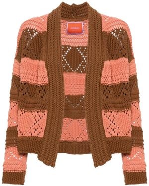 La DoubleJ Knitted Summer Bolero - Orange