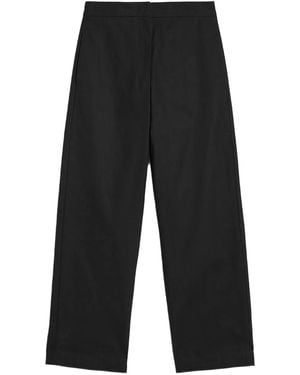 Jil Sander Cotton Trousers - Grey