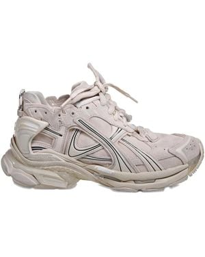 Balenciaga Panelled-Design Trainers - Grey