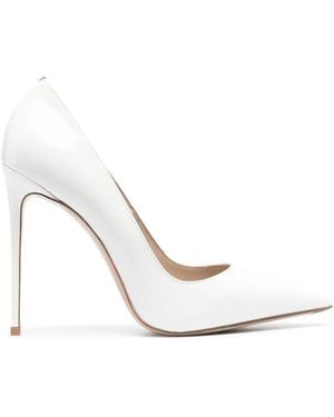 Le Silla Eva Pointed-Toe Court Shoes - White
