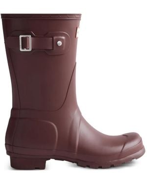 HUNTER Original Tall Stiefel - Lila