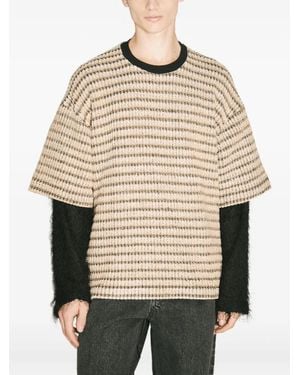 Song For The Mute Double-Layered Jumper - Natural