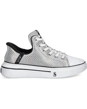Skechers Baskets Disco Snoop - White