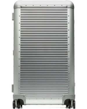 Fpm Milano Bank Trunk On Wheels - Gray
