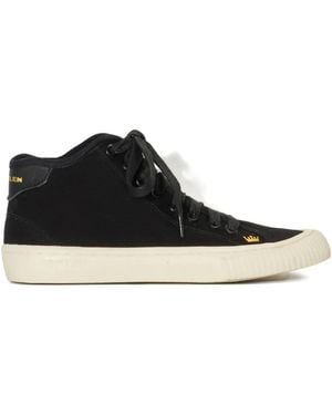 Osklen Baskets Montantes En Toile - Noir