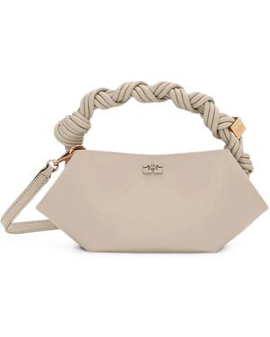 Ganni Mini Bou Bag - Natural