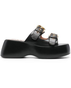 Moschino Buckles サンダル - ブラック