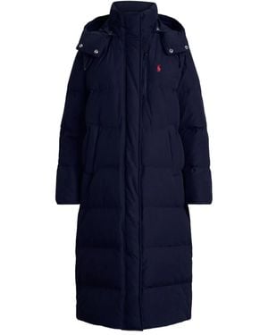 Polo Ralph Lauren Hooded Puffer Coat - Blue