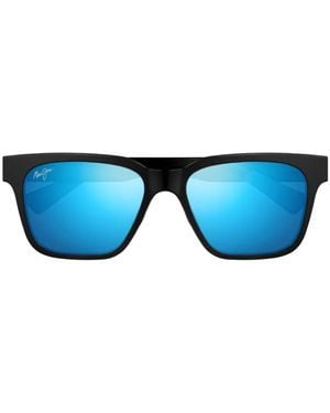 Maui Jim Punikai Square-Frame Sunglasses - Blue
