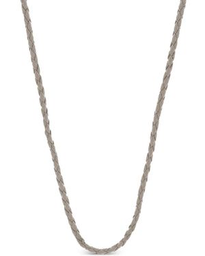 Buddha Mama Cord Necklace - Metallic