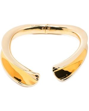 ARMARIUM Torchon Sculptural Necklace - Metallic