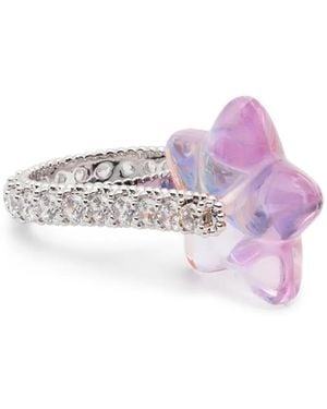YVMIN Star-Embellished Ring - Pink