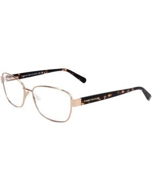 Tommy Hilfiger Square-Frame Glasses - Metallic