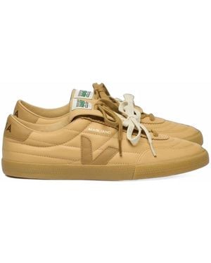 Veja X Magliano Amarante Panenka Leather Trainers - Natural