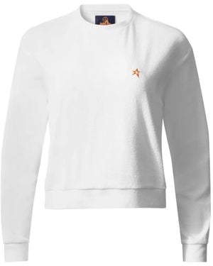 Perfect Moment Star-Embroidered Sweatshirt - White