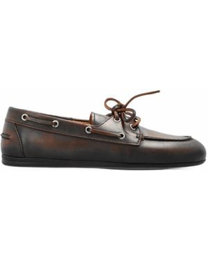 POSA Segelschuhe Mit Schnürung - Weiß