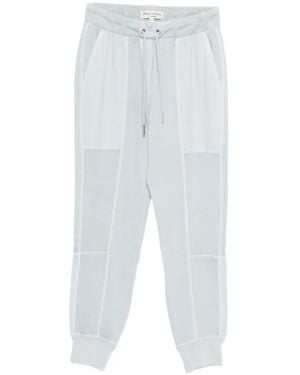 Marc O' Polo Drawstring Paneled Pants - White
