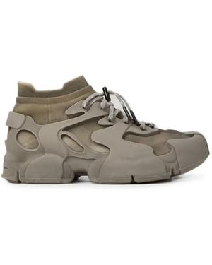 Camper Tossu Paneled Mesh Sneakers - Brown