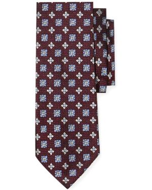 Brooks Brothers Cravate En Soie À Effet Texturé - Red