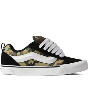 Vans Knu Skool "Camo" Trainers - Black