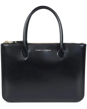 Comme des Garçons ロゴ ショルダーバッグ - ブラック