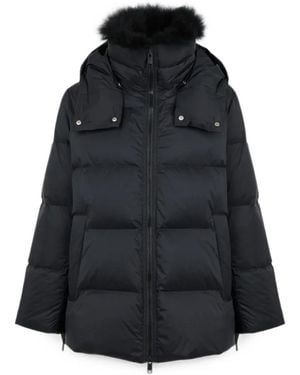 Yves Salomon A-Line Jacket - Black