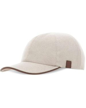Eleventy Gorra Con Parche Del Logo - Blanco