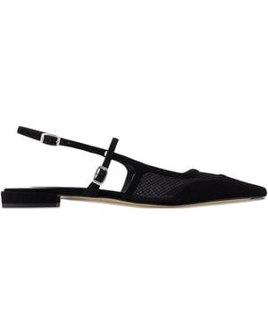 CAREL PARIS Maela Slingback Flat Pumps - Black