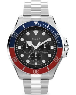 Timex Harborside Coast Multifunction 43Mm Watch - Grey