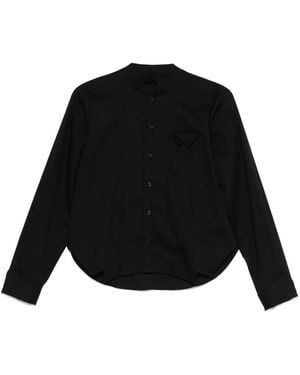 Noir Kei Ninomiya Cotton Shirt - Black