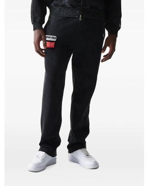 KTZ Bull Racing Straight-Leg Track Pants - Black