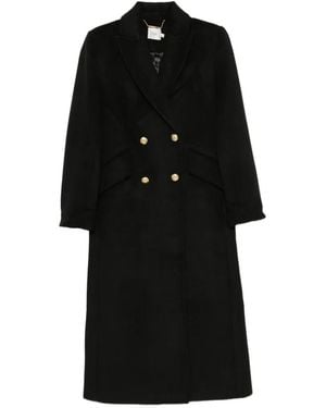 Aje. Harper Double-Breasted Coat - Black