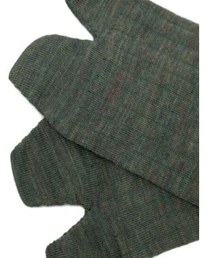 Maison Margiela Ribbed Crew Socks - Green