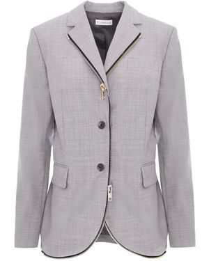 CuAnna Wanda Zip-Up Jacket - Gray