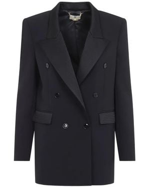 Elisabetta Franchi Jacket - Blue