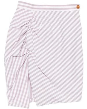Vivienne Westwood Panther Mini Skirt - White