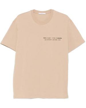 Givenchy Camiseta Con Logo Estampado - Neutro