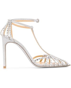 Giannico 'Eve' Sandalen, 110mm - Mettallic