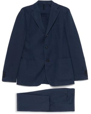 Incotex Single-Breasted Suit - Blue
