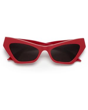 Marni Zelaryth Cat-Eye Sunglasses - Red