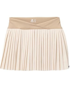 AAPE BY A BATHING AP Pleated Skirt - Natural