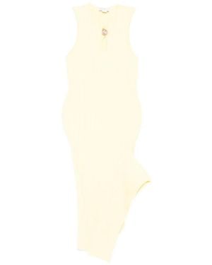 Stella McCartney Sleeveless Midi Dress - Yellow