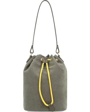 Miu Miu Borsa A Secchiello - Verde