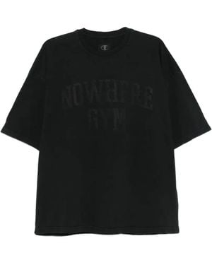 Champion Tonal-Logo T-Shirt - Black