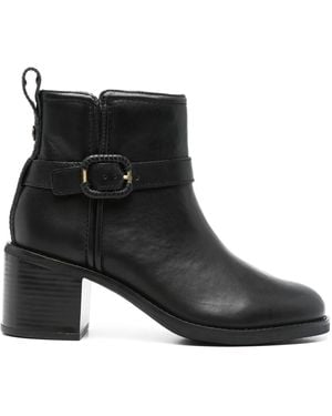 Clarks 65Mm Chamberly Ankle Boots - Black