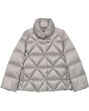 Fay Diamond-Quilted Jacket - Gray