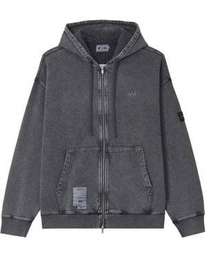 Izzue Sudadera Con Capucha Y Cremallera - Gris